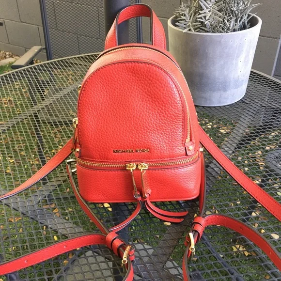 NWOT Michael Kors Mini Backpack MICHAEL Michael Kors | Bags | Nwot Michael Kors Genuine  main image 3